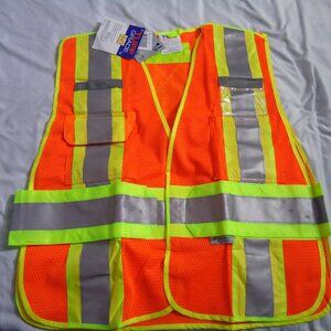 Mesh Style Mens Safety Vest (New)